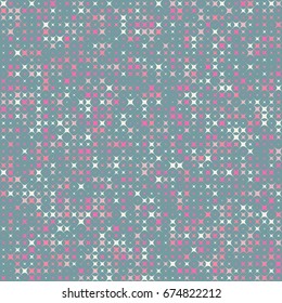 Colorful Abstract Background. Geometric Figures of Different Colors. Modern Digital Pattern