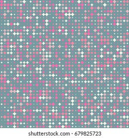 Colorful Abstract Background. Geometric Figures of Different Colors. Modern Digital Pattern