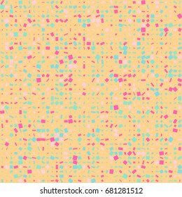 Colorful Abstract Background. Geometric Figures of Different Colors. Modern Digital Pattern