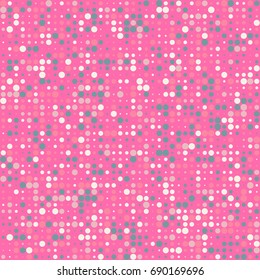 Colorful Abstract Background. Geometric Figures of Different Colors. Modern Digital Pattern