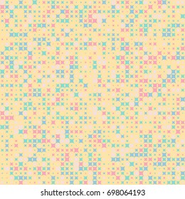 Colorful Abstract Background. Geometric Figures of Different Colors. Modern Digital Pattern