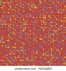 Colorful Abstract Background. Geometric Figures of Different Colors. Modern Digital Pattern