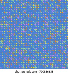 Colorful Abstract Background. Geometric Figures of Different Colors. Modern Digital Pattern