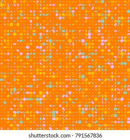 Colorful Abstract Background. Geometric Figures of Different Colors. Modern Digital Pattern