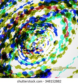 Colorful abstract background, geometric patterns illustration - vector eps10