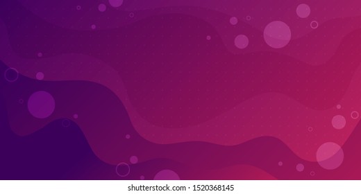 Colorful abstract background and gradation using minimal geometry and wave shape as an element.