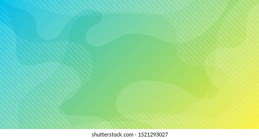 Colorful abstract background and gradation using minimal geometry and wave shape as an element.