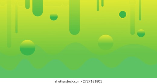 Fondo abstracto colorido y gradación utilizando geometría mínima y forma de onda como elemento.