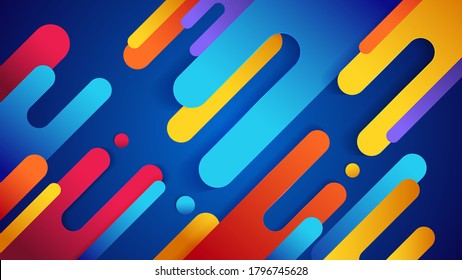 Colorful abstract background with gradient color background. Vector background. Eps10.