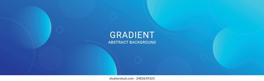 Colorful abstract background with gradient color. Template banner design with liquid shape.