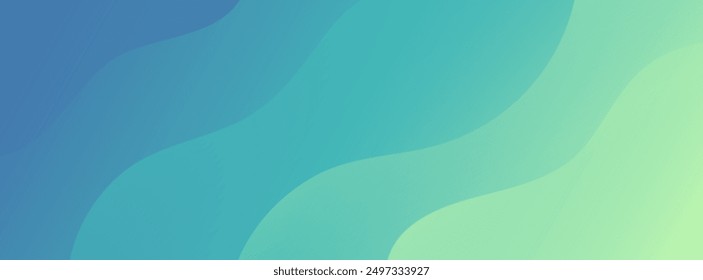Colorful abstract background with gradient color. Template banner esign with liquid shape.