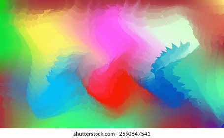 Colorful abstract background. Gradient mesh colored background for covers, wallpapers, branding and other projects.