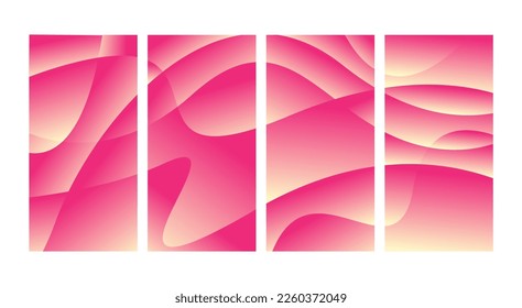 
colorful abstract background gradient template for social media and print
