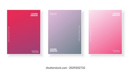 Colorful abstract background with gradient texture for cover design