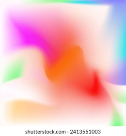 Colorful abstract background with gradient. Vector illustration.
