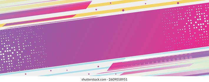 Colorful abstract background with halftone effect. Vector illustration.