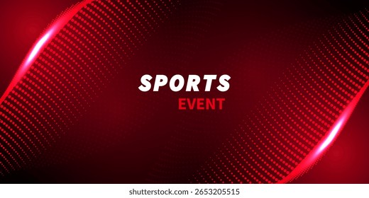 Colorful abstract background with halftone effect. Sports banner. Brush illustration. Elements for design.