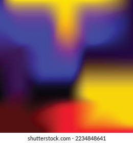 Colorful Abstract Background Illustration. Mesh Background Illustration