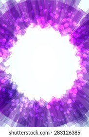 Colorful abstract background with lights. Vector illustration.