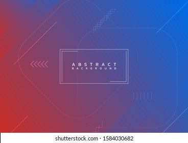 Colorful abstract background line design zigzag line transparent layout. vector illustration