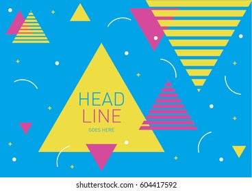 Colorful abstract background with line and pattern vector art