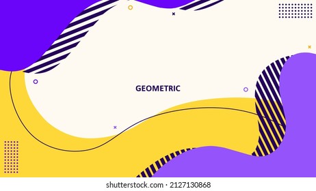 Colorful abstract background, abstract lines with cross elements