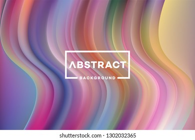 Colorful abstract background with Liquid color and fluid design. Geometric background pattern. 