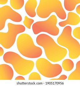Colorful Abstract Background with liquid drops splash. Abstract free form colorful shapes background. Colorful gradations. Fluid shapes. Colorful Flow Shapes 