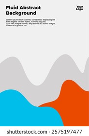 Colorful Abstract Background, Liquid Background, Fluid Abstract for banner, cover, poster template