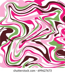 Colorful abstract background liquid paint vector