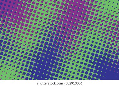 Colorful abstract background with many dots vector.