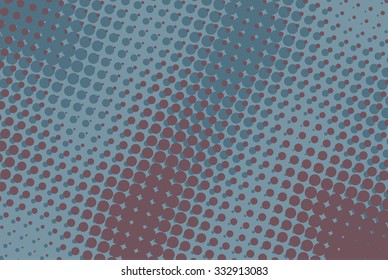 Colorful abstract background with many dots vector.