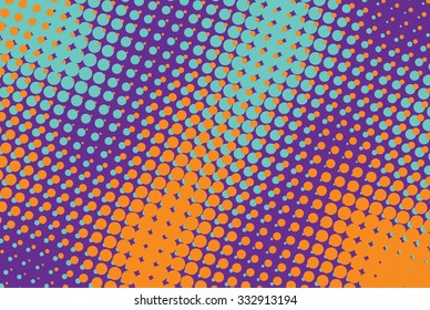 Colorful abstract background with many dots vector.