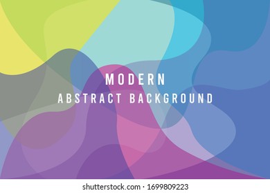 Colorful abstract background with Memphis shape design