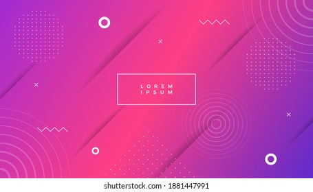 Colorful abstract background in memphis style. Eps10 vector.