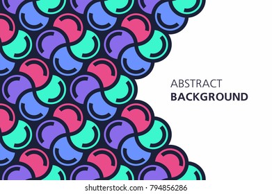 Colorful abstract background. Minimalistic design, creative concep