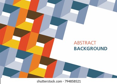 Colorful abstract background. Minimalistic design, creative concep