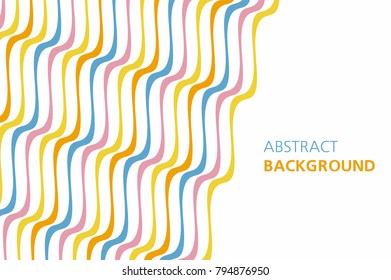 Colorful abstract background. Minimalistic design, creative concep