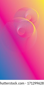 Colorful abstract background. Modern screen vector design for mobile app