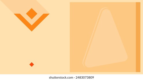 Colorful Abstract Background, Modern Style Social Media Post Network Background, Geometric Shape, Graphic Composition, Cover Design, Banner, Advertising Poster Promo Template Vector Art Illustration