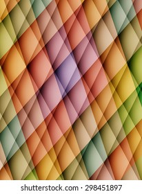 Colorful abstract background with mosaic pattern. Vector illustration