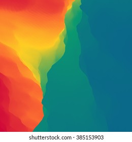 Colorful Abstract Background. Multicolor Design Template. Vector Illustration. 