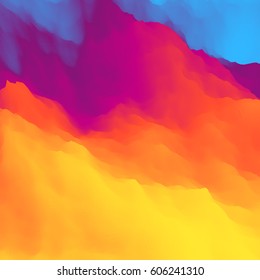 Colorful Abstract Background. Multicolor Design Template. Vector Illustration.