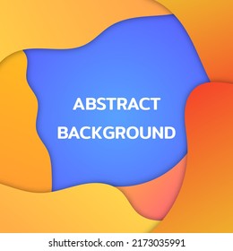 Colorful abstract background. Abstract multi-color template design background template. Overlapping style of artwork on purple background. illustration vector. Colorful background overlap