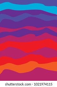 Colorful abstract background orange shades, vector illustration