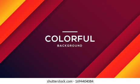 Colorful abstract background with overlap layer. Eps 10