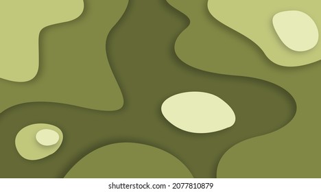 Colorful and abstract background in papercut style. Can be used as web banners and digital flyers