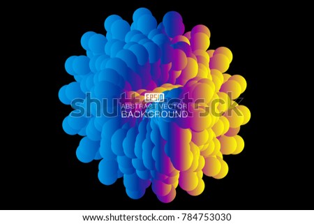 A colorful abstract background pattern of dots