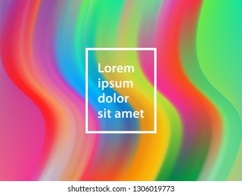 Colorful abstract background with place for text. Abstract blending liquid color for brochures, flyers, banners, covers, notebooks, business cards, posters and backdrops. 
