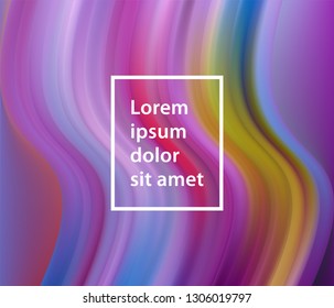 Colorful abstract background with place for text. Abstract blending liquid color for brochures, flyers, banners, covers, notebooks, business cards, posters and backdrops. 